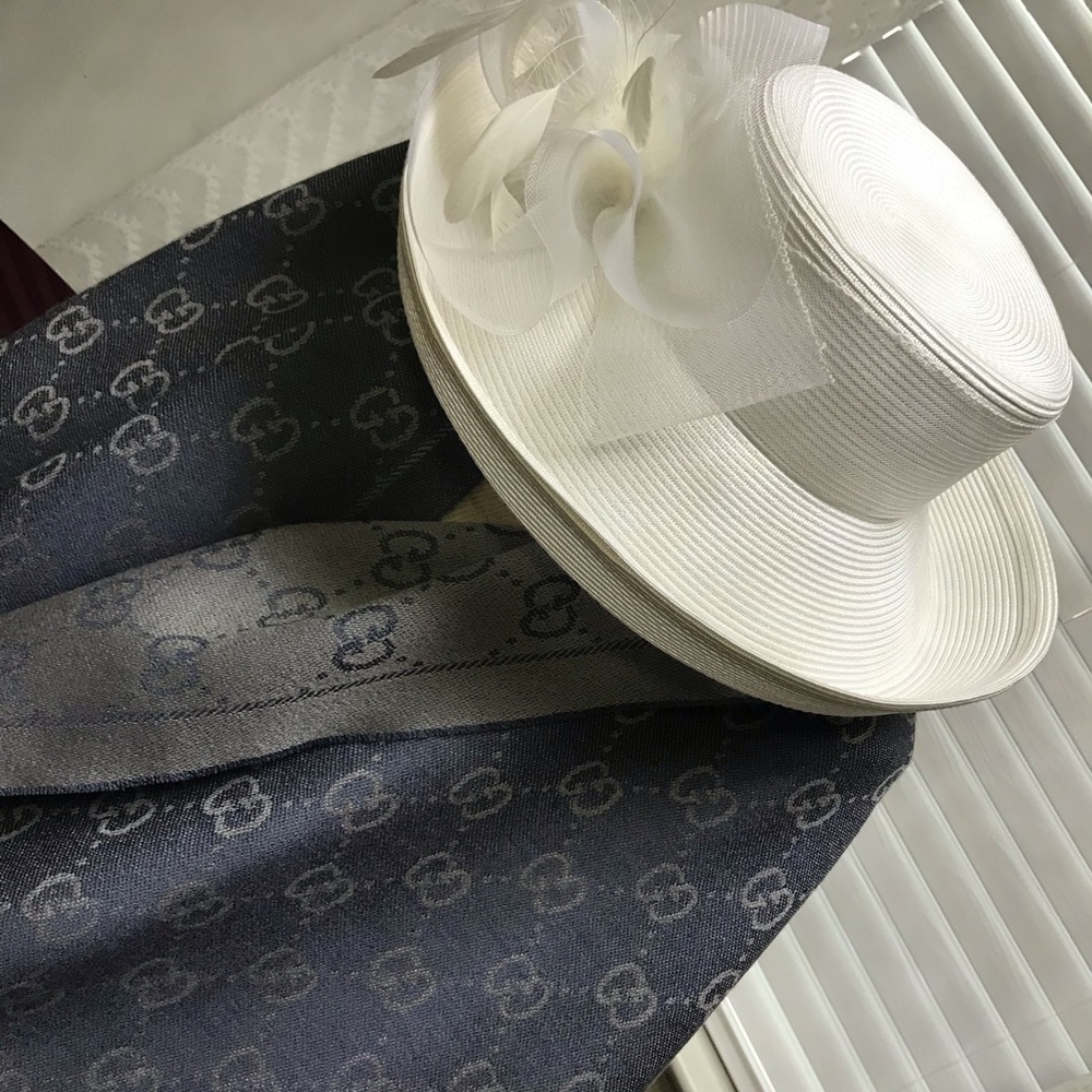 White spring summer Hat 💕 - Picture 4 of 6